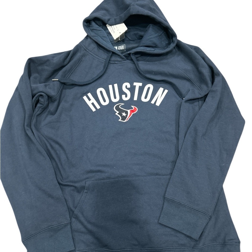 New Era Navy Houston Hoodie women's Medium